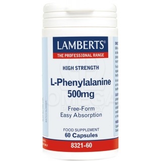 LAMBERTS L-Phenylalanine 500mg 60Caps