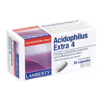 LAMBERTS Acidophilus Extra 4 (Milk Free) 30Caps