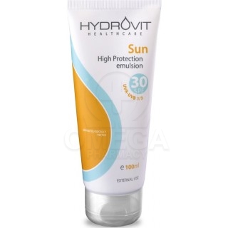 HYDROVIT Sun High Protection Emulsion Αντηλιακή Γαλάκτωμα με SPF30 100ml