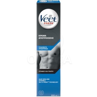 VEET For Men Κρέμα Αποτρίχωσης για Άνδρες για Ευαίσθητη Επιδερμίδα 200ml