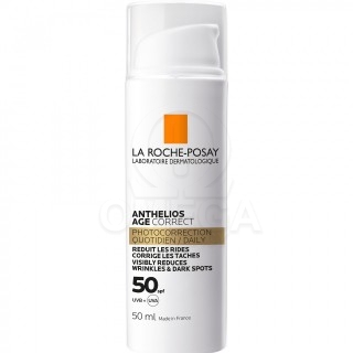 LA ROCHE POSAY Anthelios Age Protect Photocorrection Αντηλιακή & Αντιγηραντική Κρέμα Προσώπου με SPF50 που Προστατεύει & Διορθών