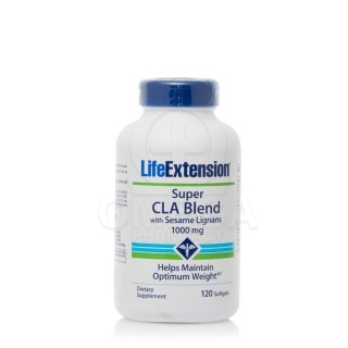 LIFE EXTENSION Super CLA Blend 1000mg with Sesame Lignans Συμπλήρωμα Διατροφής που Ενισχύει την Καύση Λίπους & Αυξάνει τον Μυικό