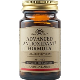 SOLGAR Advanced Antioxidant Formula Συμπλήρωμα Διατροφής με Βιταμίνες, Αντιοξειδωτικά, Μέταλλα που Καταπολεμούν τις Ελεύθερες Ρί