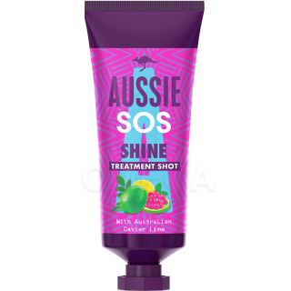 AUSSIE SOS Shine Treatment Shot Αμπούλα Βαθιάς Περιποίησης & Λάμψης Για τα Μαλλιά 25ml