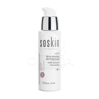 SOSKIN Α+ N-btx Visible Expression Lines Corrector Serum Ορός Προσώπου Επανόρθωσης Γραμμών Έκφρασης, 30ml
