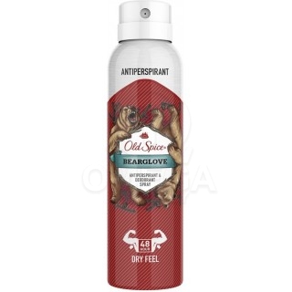 OLD SPICE Bearglove Spray Αντιιδρωτικό & Αποσμητικό Σπρέι 150ml