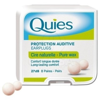 PHARMAQ Quies Wax Earplugs Κέρινες Ωτοασπίδες, 8 Ζεύγη