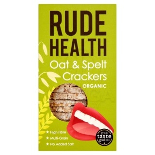 RUDE HEALTH Βιολογικές Γκοφρέτες Βρώμης 130gr