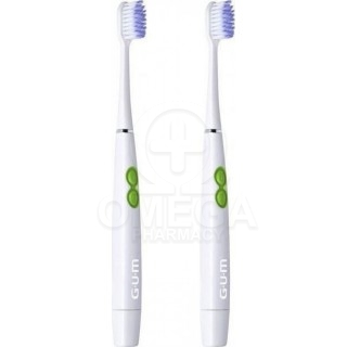 GUM 4100 Activital Sonic Οδοντόβουρτσα Λευκή με Μπαταρία 1+1τμχ