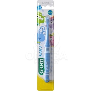 GUM 213 Baby Soft Ροζ Οδοντόβουρτσα 0-2 Ετών 1τμχ