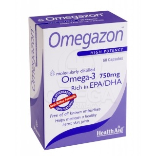 HEALTH AID Omegazon Omega 3 750mg 60 κάψουλες