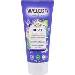 WELEDA Aroma Shower Relax Κρεμοντούς με Λεβάντα & Περγαμόντο, 200ml