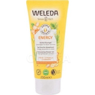 WELEDA Aroma Shower Energy Κρεμοντούς με Πιπερόριζα & Κιτρονέλα, 200ml